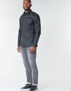 G-Star Raw - DRESSED SUPER SLIM SHIRT LS Noir New