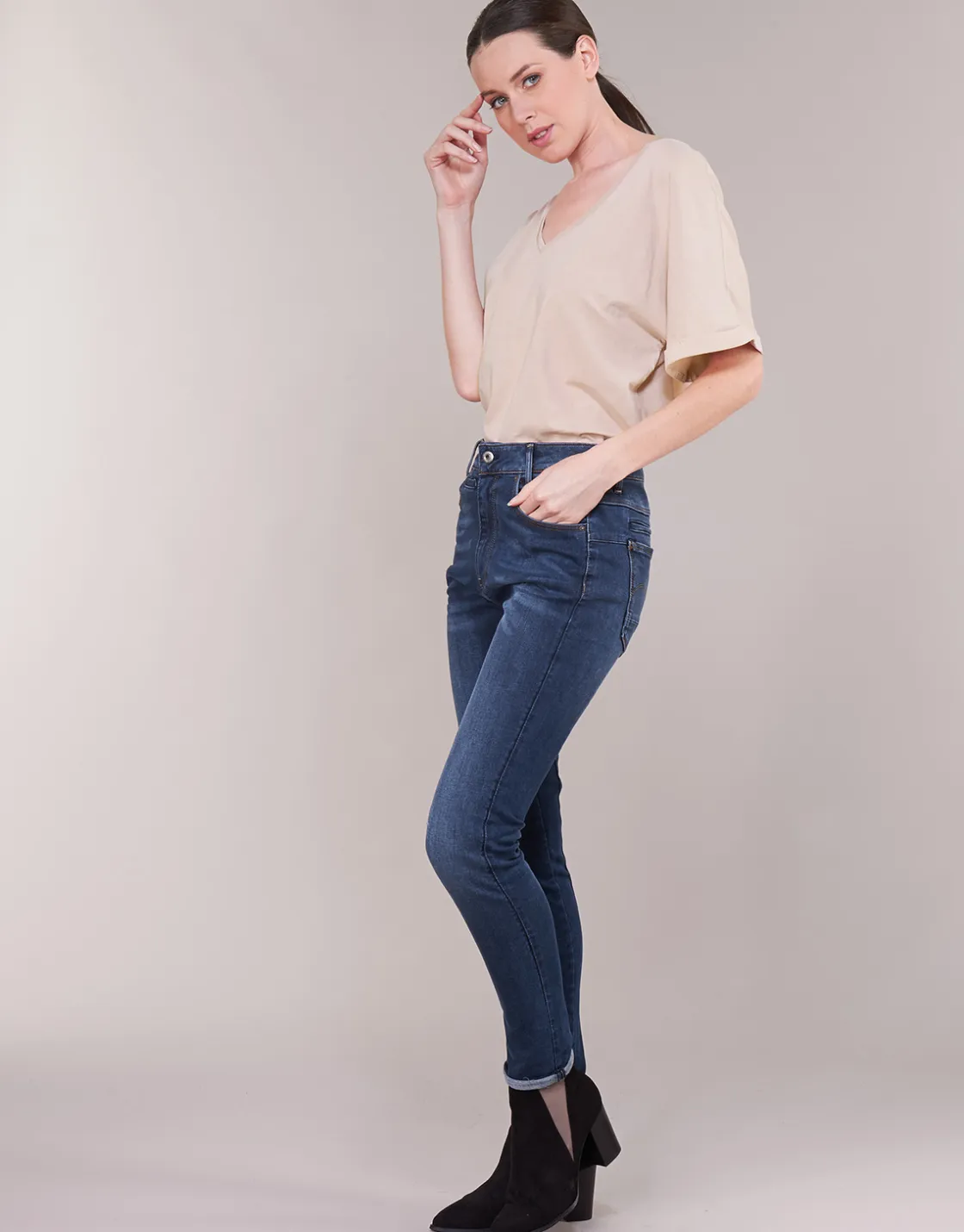 G-Star Raw Jeans^- D-STAQ MID BOY SLIM