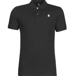 G-Star Raw - DUNDA SLIM POLO SS Noir Outlet