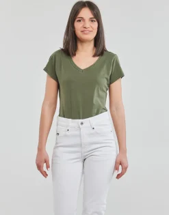 G-Star Raw - EYBEN SLIM V T WMN SS OD Olive New