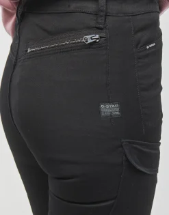 G-Star Raw - KAFEY CARGO ULTRA HIGH SKINNY dkblack Online