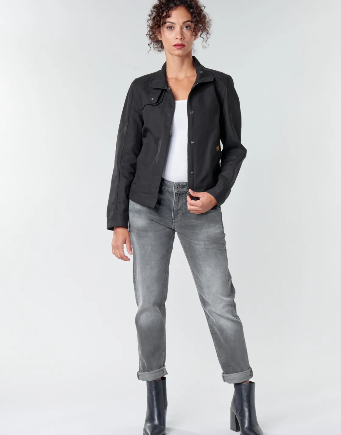 G-Star Raw - KATE BOYFRIEND WMN Gris New