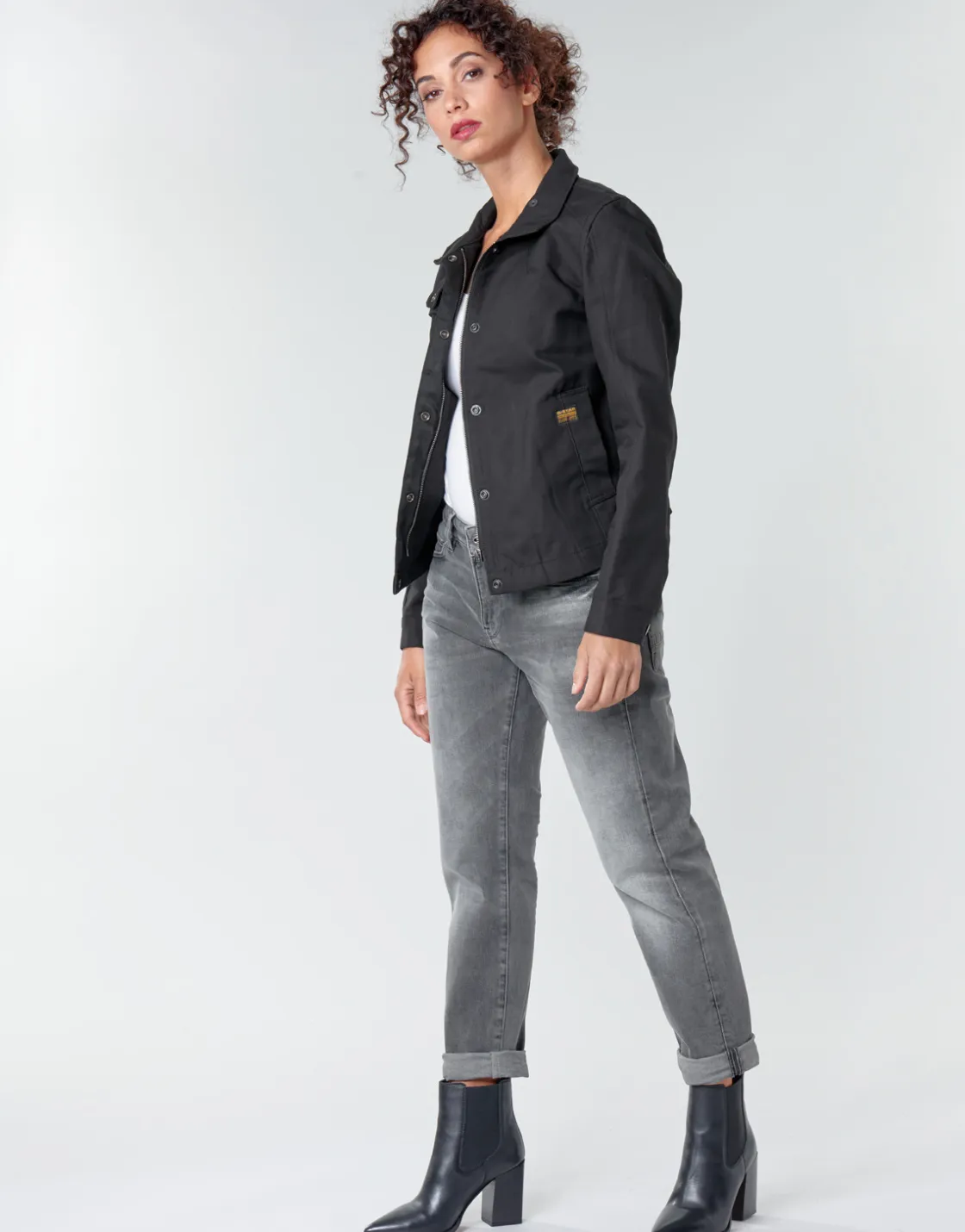 G-Star Raw - KATE BOYFRIEND WMN Gris New