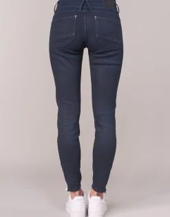 G-Star Raw - LYNN ZIP MID SKINNY ANKLE BleuDarkAgedCobler Discount