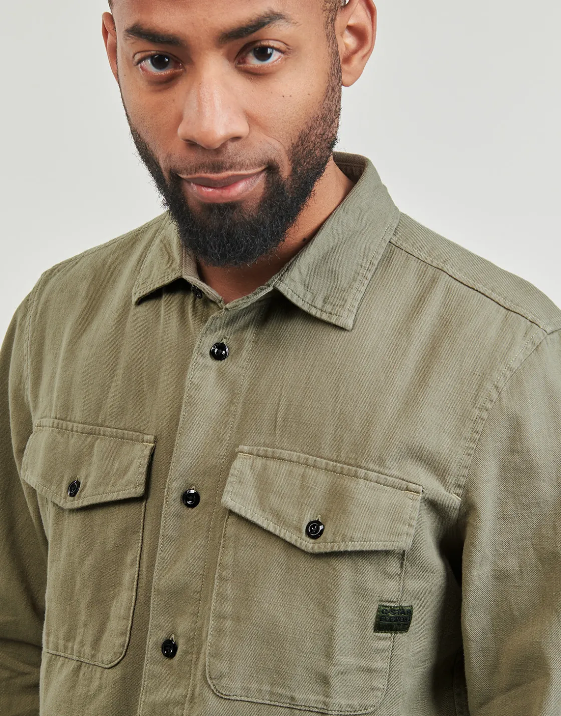 G-Star Raw Chemises^- marine slim shirt ls