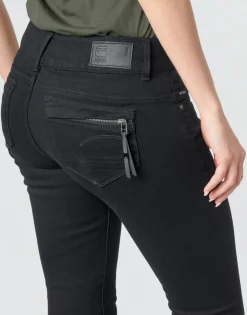 G-Star Raw - MIDGE CODY MID SKINNY WMN Noir Online