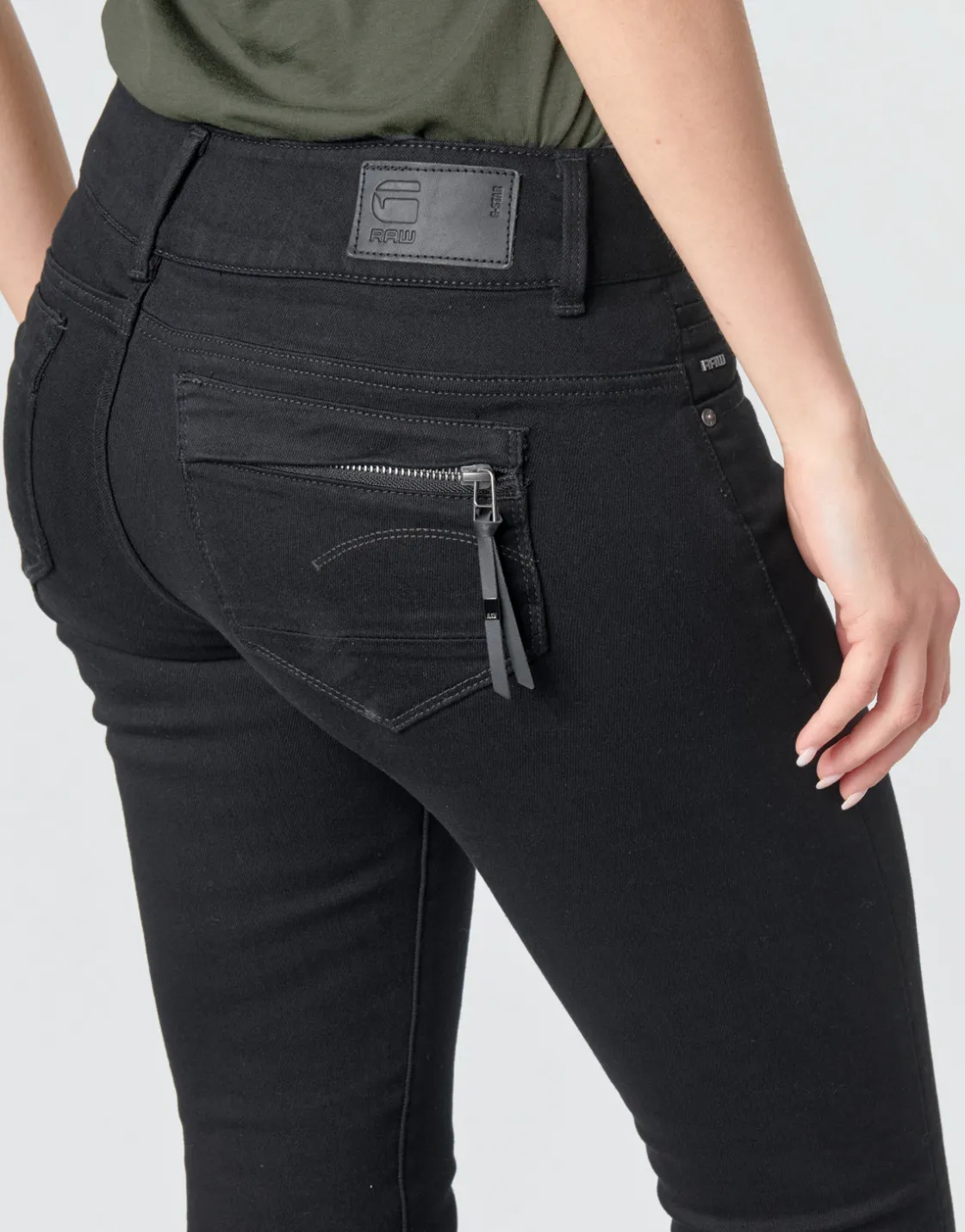 G-Star Raw - MIDGE CODY MID SKINNY WMN Noir Online