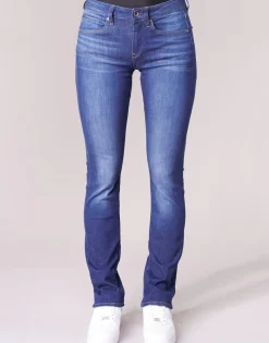 G-Star Raw - MIDGE SADDLE MID STRAIGHT BleuMediumAged