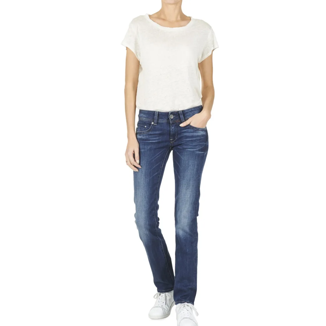 G-Star Raw Jeans^- MIDGE SADDLE MID STRAIGHT