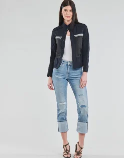 G-Star Raw - NOXER HIGH STRAIGHT WMN Bleu New