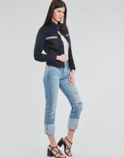 G-Star Raw - NOXER HIGH STRAIGHT WMN Bleu New