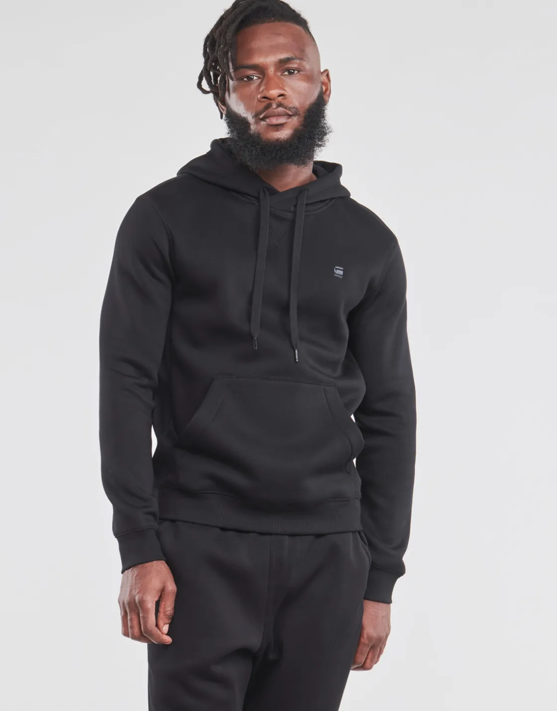 G-Star Raw - PREMIUM BASIC HOODED SWEATE Noir New