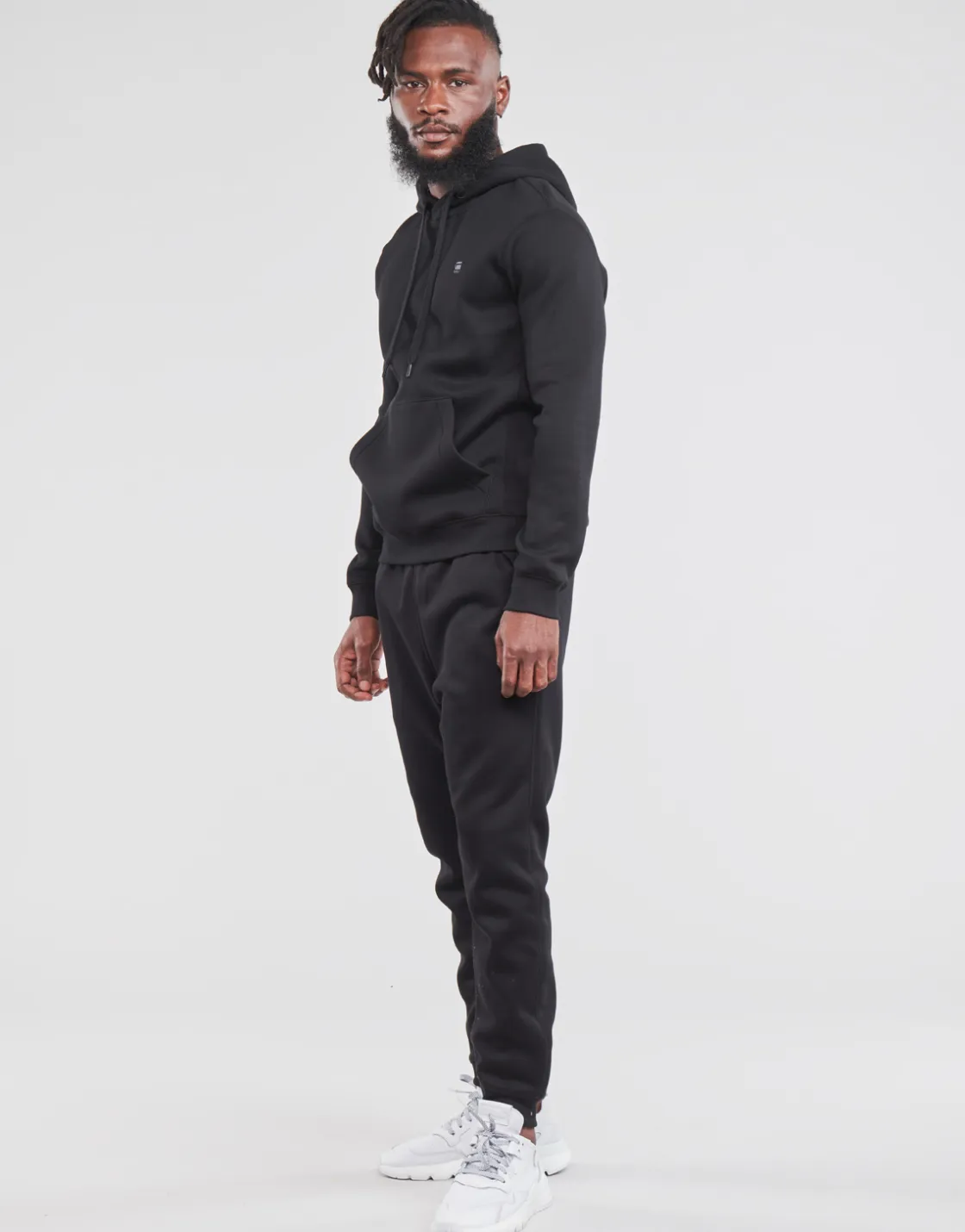 G-Star Raw - PREMIUM BASIC HOODED SWEATE Noir New
