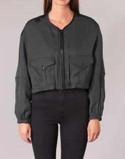 G-Star Raw - RACKAM OS CROPPED BOMBER Noir Best