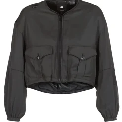 G-Star Raw - RACKAM OS CROPPED BOMBER Noir Best