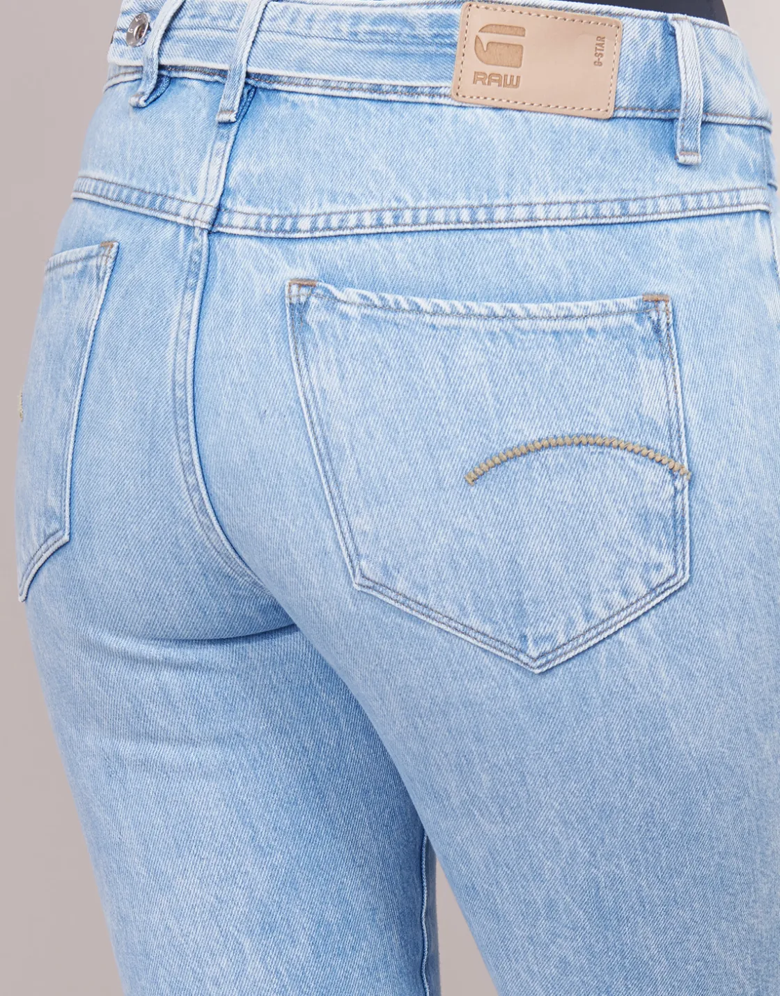 G-Star Raw - RADAR MID BOYFRIEND TAPERED BleuLightAged Best