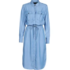 G-Star Raw - Rovic maxi shirt dress ls< Robes