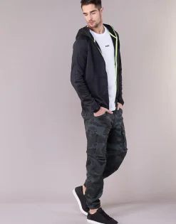 G-Star Raw - STRETT SLIM HOODED ZIP THRU SW L/S< Sweats & Polaires