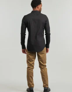 G-Star Raw - UNIFORM SLIM SHIRT LS Noir Best