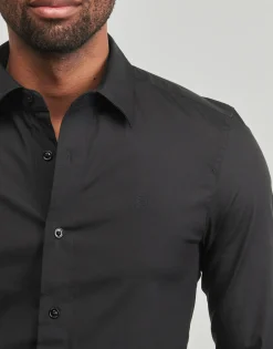 G-Star Raw - UNIFORM SLIM SHIRT LS Noir Best