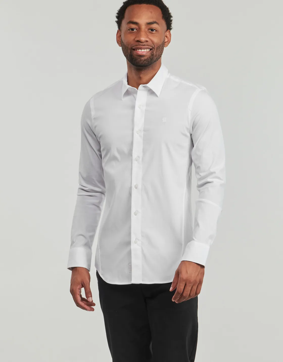 G-Star Raw Chemises^- UNIFORM SLIM SHIRT LS