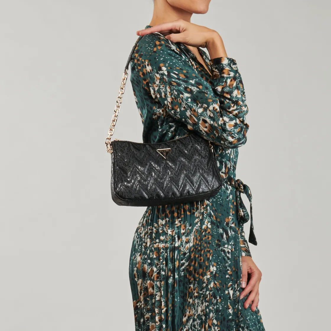 Guess Sacs À Main^- ADELARD TOP ZIP SHLOUDER