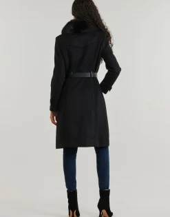 Guess Manteaux^- AMELIA DOUBLE BREAST BELT COAT