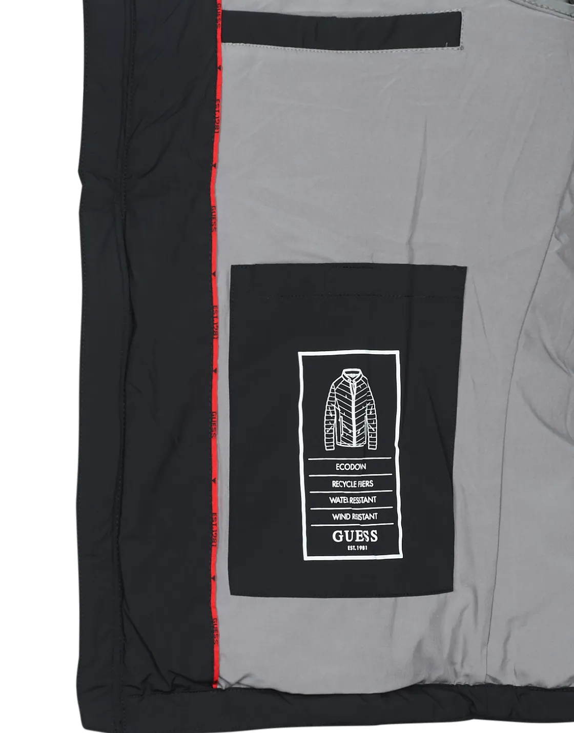 Guess - BIKER JACKET Noir Best