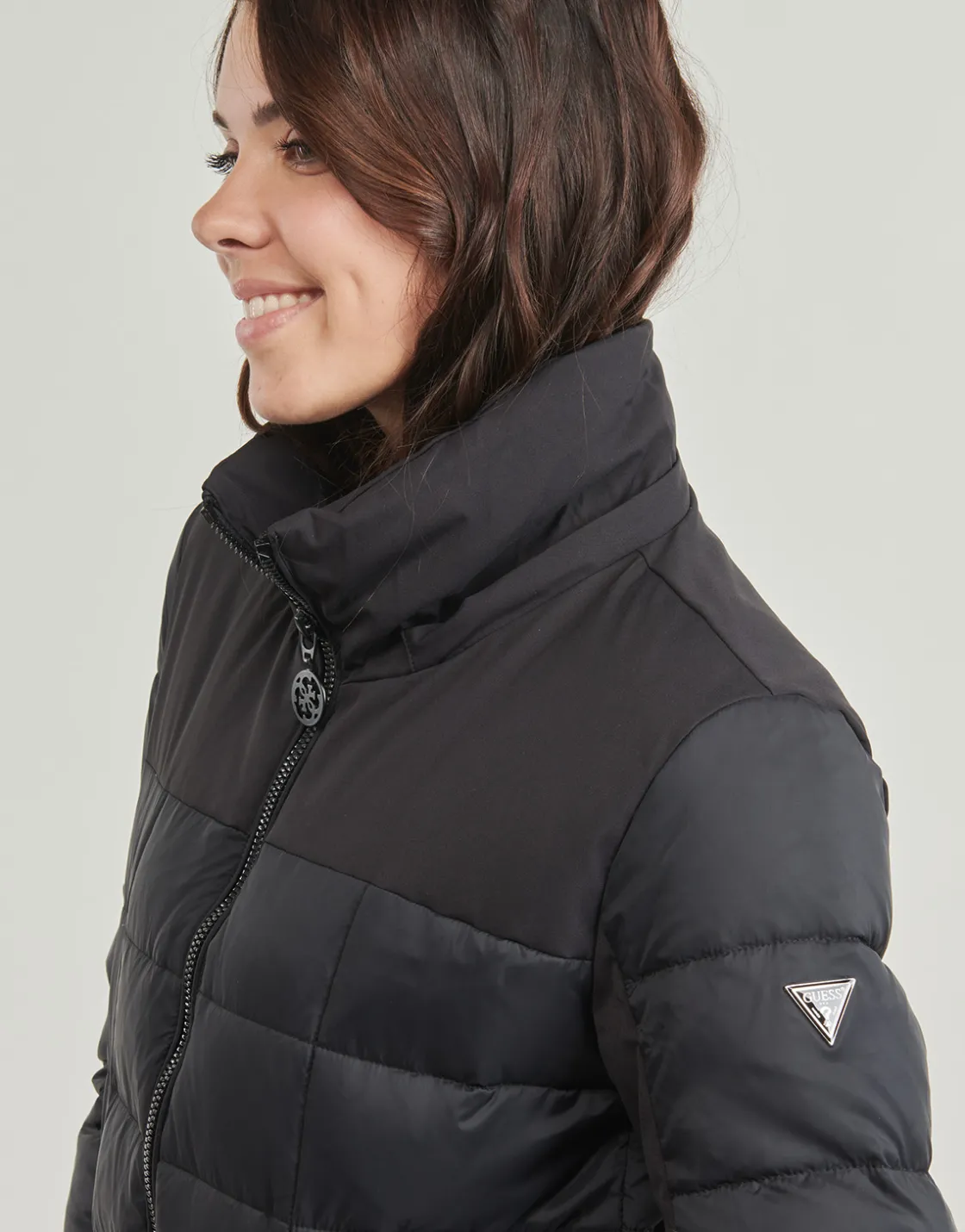 Guess - CAROLYN LONG REAL DOWN JKT< Manteaux
