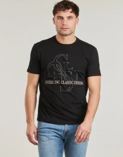 Guess T-shirts & Polos^- CLASSIC QUATTRO
