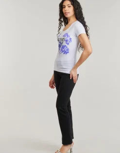 Guess - CN FLOWER TRIANGLE Blanc Online