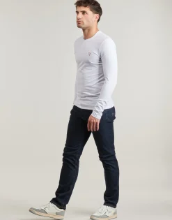 Guess - CN LS CORE TEE< T-shirts & Polos