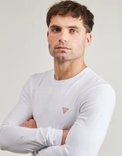 Guess - CN LS CORE TEE< T-shirts & Polos