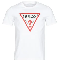 Guess - CN SS ORIGINAL LOGO TEE Blanc Clearance