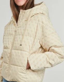 Guess Manteaux^- DAISY PUFFER LOGO FLOCK