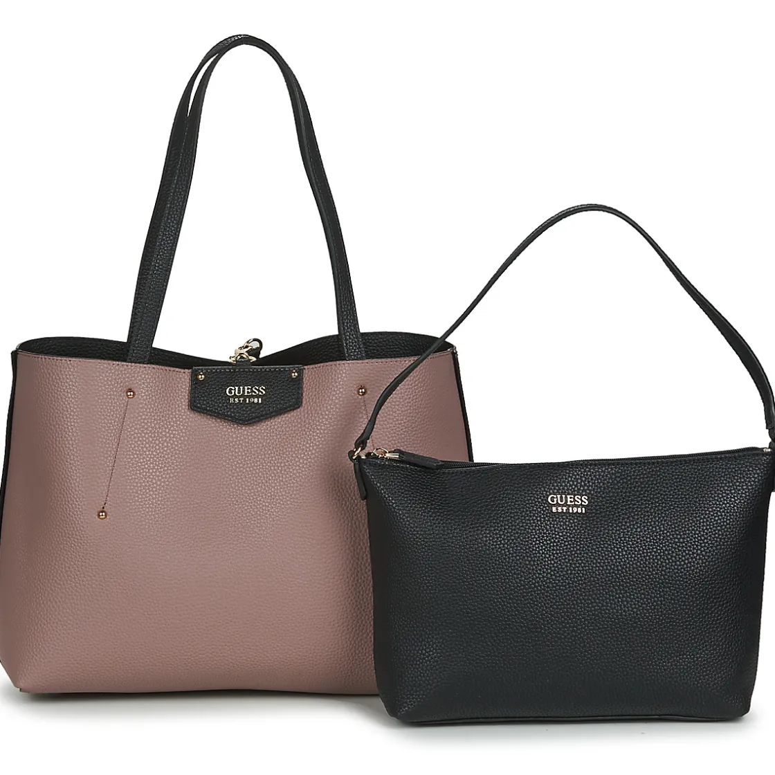 Guess - ECO BRENTON TOTE Noir Hot