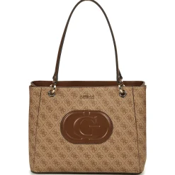 Guess - ECO MIETTA NOEL TOTE Marron Best