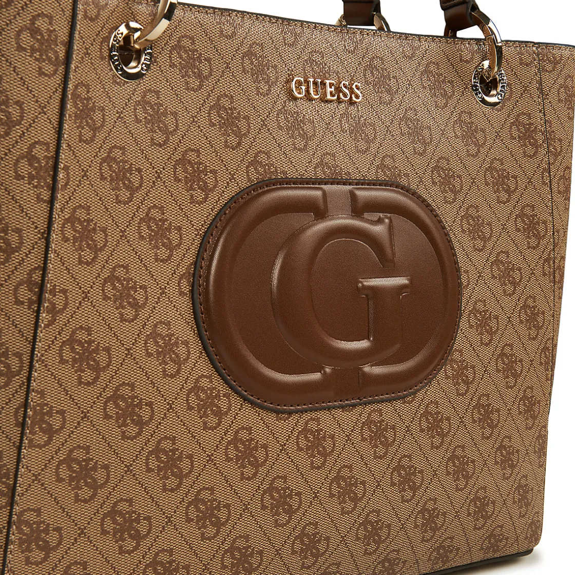Guess - ECO MIETTA NOEL TOTE Marron Best