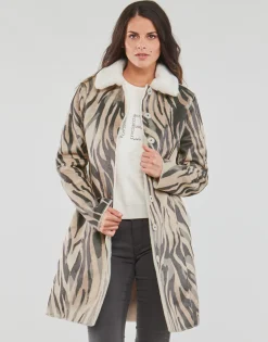 Guess - EDITH REVERSIBLE COAT Multicolore Sale