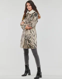 Guess - EDITH REVERSIBLE COAT Multicolore Sale