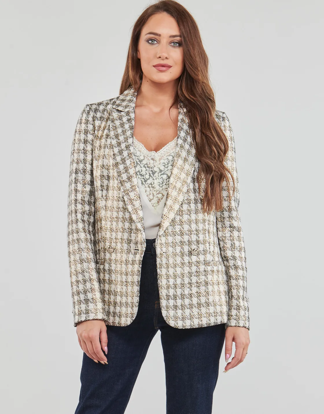 Guess Vestes^- EMELIE FOILED BLAZER