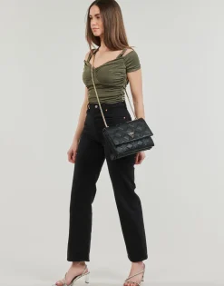 Guess - EMILY SHINY RIB Kaki Hot
