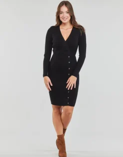 Guess - ES ALEXANDRA DRESS Noir Hot