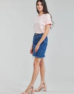 Guess T-shirts & Polos^- ES SS 1981 ROLL CUFF TEE