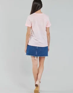 Guess T-shirts & Polos^- ES SS 1981 ROLL CUFF TEE