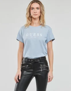 Guess - ES SS 1981 ROLL CUFF TEE< T-shirts & Polos