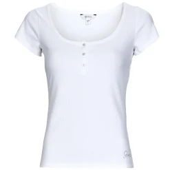 Guess - ES SS KARLEE JEWEL BTN HENLEY< T-shirts & Polos