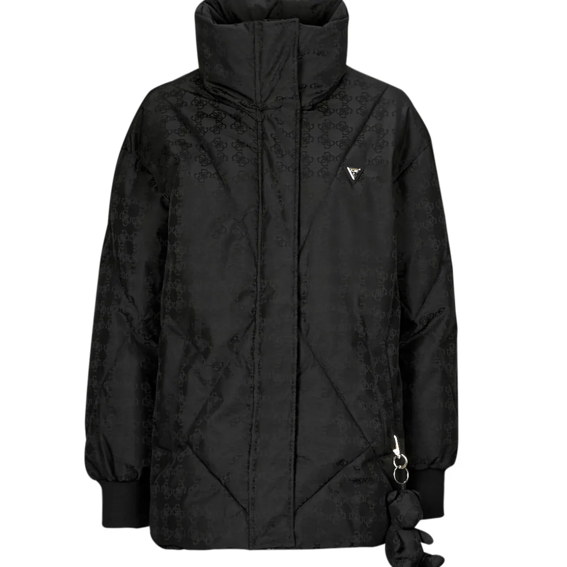 Guess - 4G LOGO PUFFER JACKET Noir Best