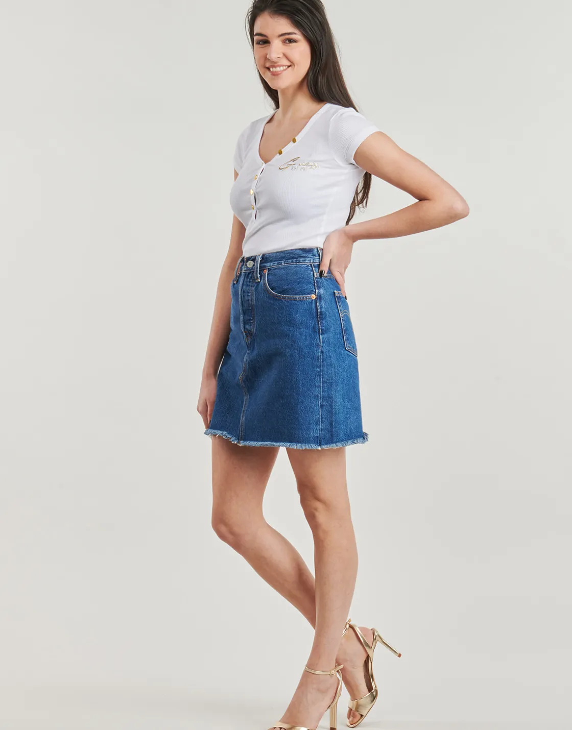 Guess - HENLEY OLYMPIA< T-shirts & Polos