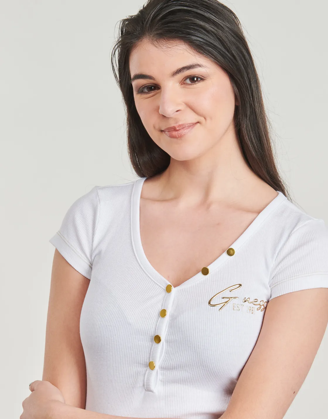 Guess - HENLEY OLYMPIA< T-shirts & Polos